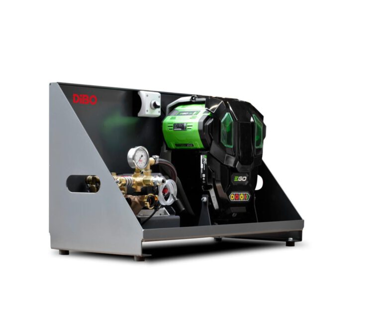 NIEUW! Stationaire hogedrukreiniger op BATTERIJ